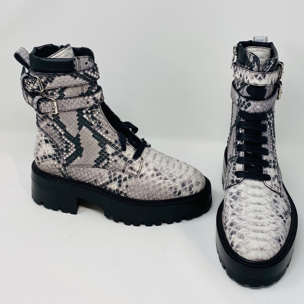 AMIRI**Snake Combat Boots**US 6/6.5**$1412